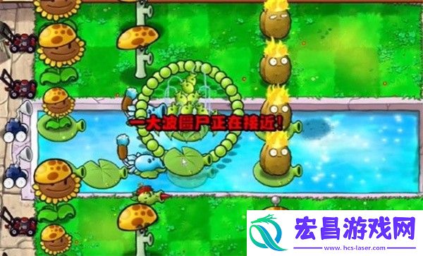 植物大战僵尸杂交版冒险模式第13关通关攻略
