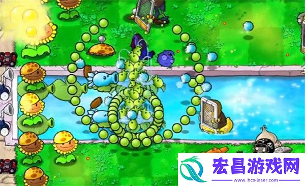 植物大战僵尸杂交版冒险模式第14关通关攻略