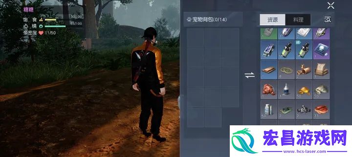 黎明觉醒猫怎么带出去