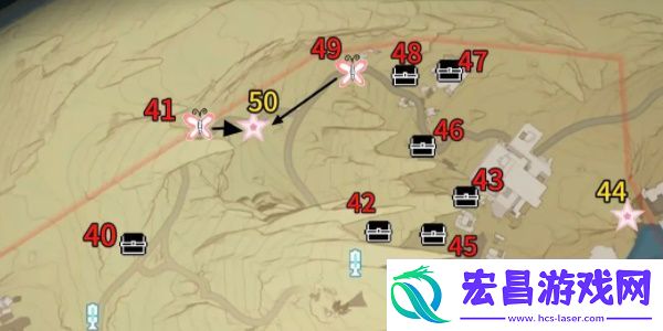 鸣潮荒石高地位置大全