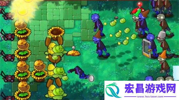 植物大战僵尸杂交版冒险模式第35关通关攻略
