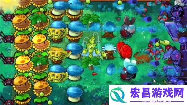 植物大战僵尸杂交版冒险模式第37关通关攻略