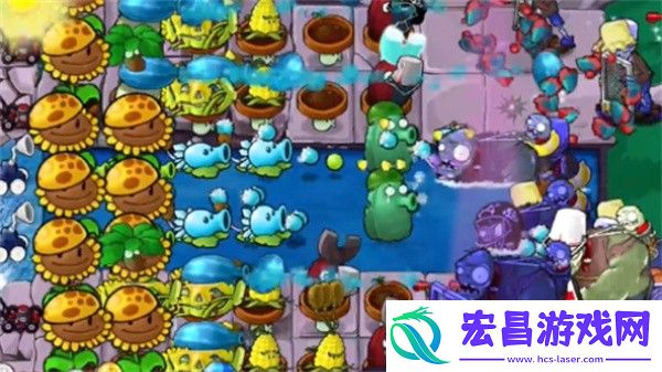 植物大战僵尸杂交版冒险模式第32关通关攻略