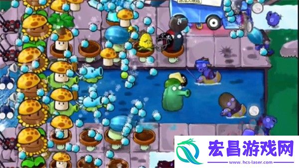 植物大战僵尸杂交版冒险模式第33关通关攻略