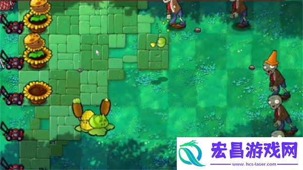 植物大战僵尸杂交版冒险模式第35关通关攻略