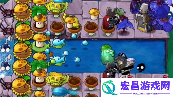 植物大战僵尸杂交版冒险模式第34关通关攻略