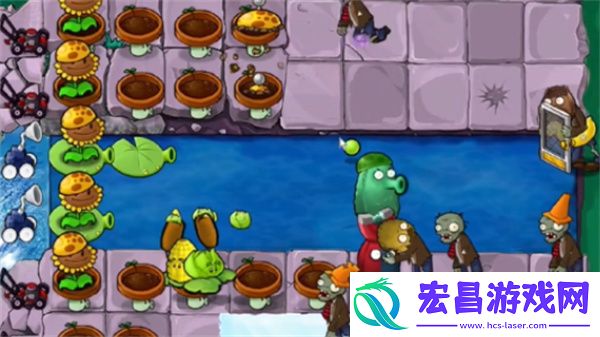 植物大战僵尸杂交版冒险模式第30关通关攻略