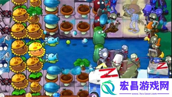 植物大战僵尸杂交版冒险模式第32关通关攻略