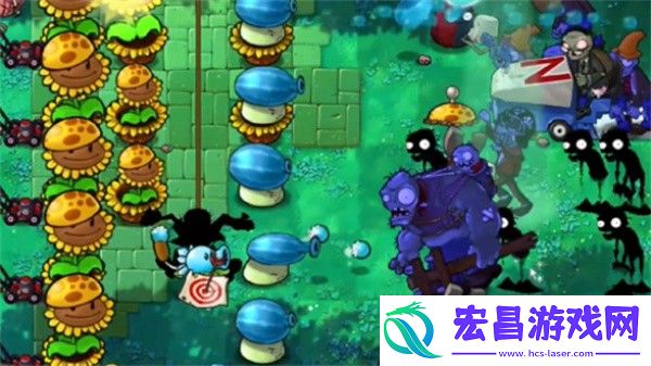 植物大战僵尸杂交版冒险模式第37关通关攻略