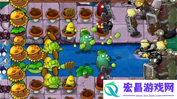 植物大战僵尸杂交版冒险模式第30关通关攻略