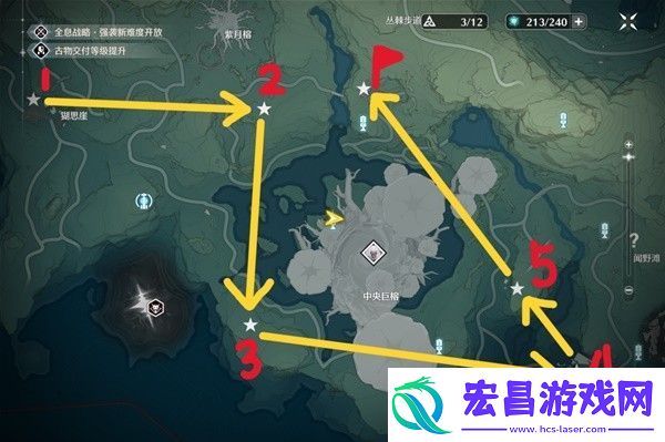 鸣潮六个无光之森生态调查在哪