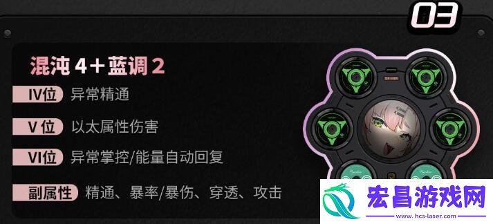 绝区零妮可音擎武器怎么搭配