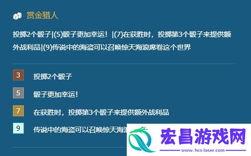 金铲铲之战赏金猎人怎么玩