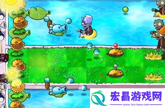 植物大战僵尸杂交版冒险第十六关攻略