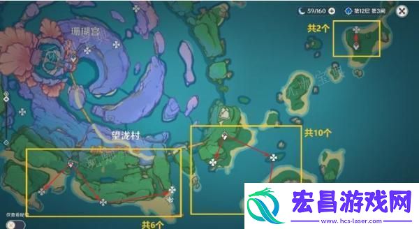 原神飘浮灵哪里最多