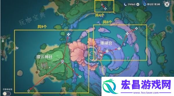 原神飘浮灵哪里最多