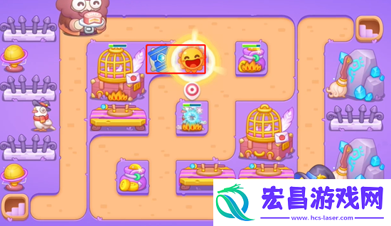 保卫萝卜4阿波与魔法宝藏第5关通关攻略
