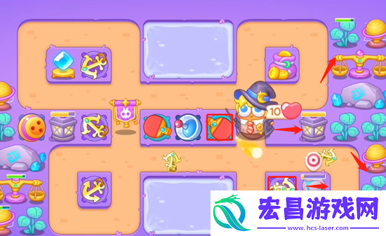 保卫萝卜4阿波与魔法宝藏第83关怎么通关