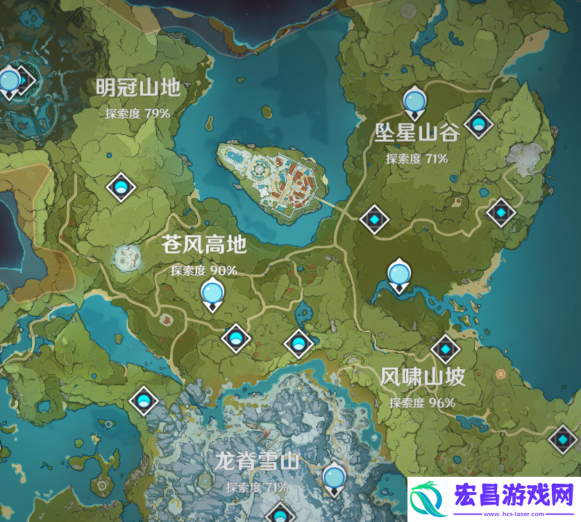 原神风龙废墟七天神像位置在哪里