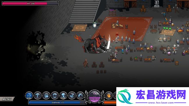 清版动作肉鸽游戏怪兽快跑现已在Steam平台推出试玩Demo