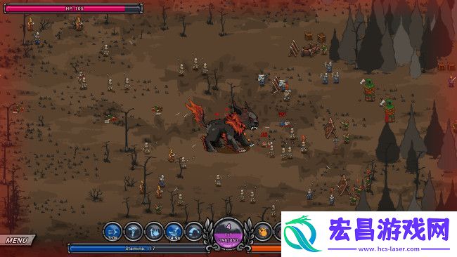 清版动作肉鸽游戏怪兽快跑现已在Steam平台推出试玩Demo