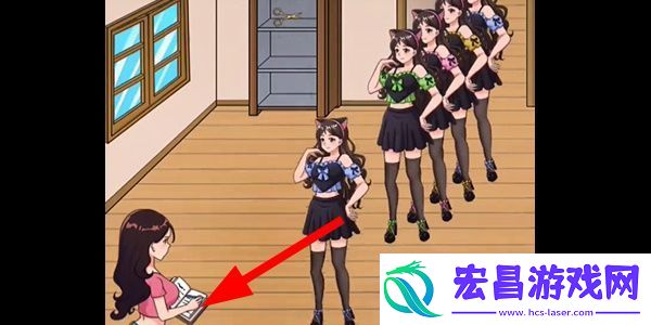 汉字找茬王女主播应聘怎么过关
