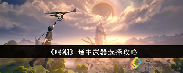 鸣潮暗主武器怎么选择