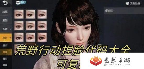 荒野行动捏脸数据女2024最新