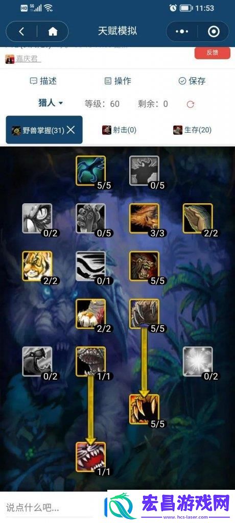 魔兽wow兽王天赋如何点和猎人怎么练级教程