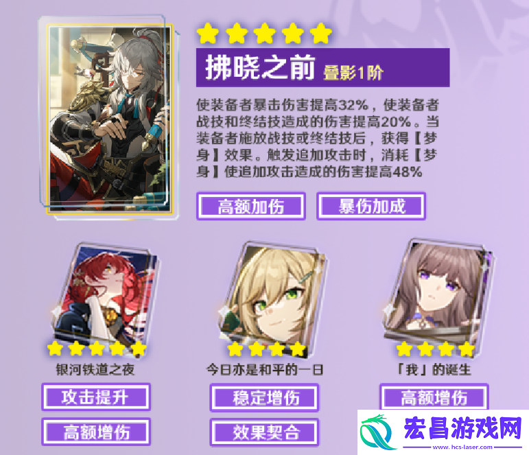 崩坏星穹铁道景元配队攻略+光锥遗器推荐