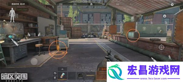 暗区突围训练场怎么使用