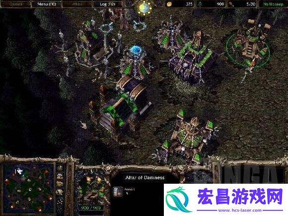 魔兽争霸3不死族建筑怎么布局介绍