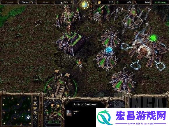 魔兽争霸3不死族建筑怎么布局介绍