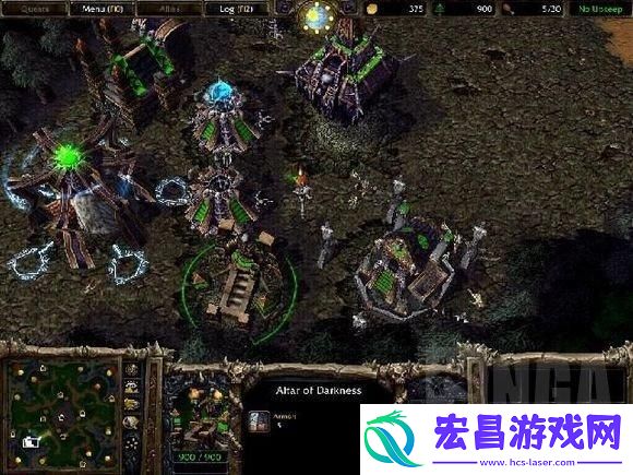 魔兽争霸3不死族建筑怎么布局介绍