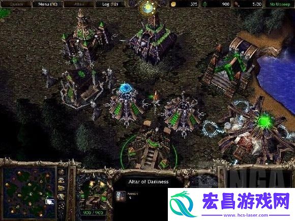 魔兽争霸3不死族建筑怎么布局介绍