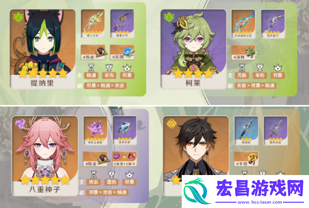 原神柯莱值不值得培养