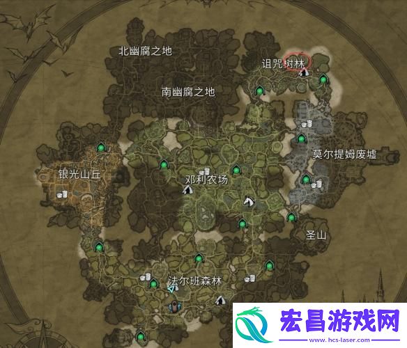夜族崛起铁匠西里尔在哪位置一览