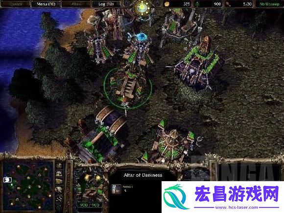 魔兽争霸3不死族建筑怎么布局介绍