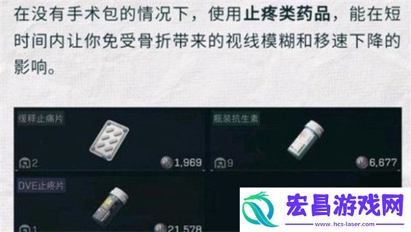 三角洲行动药品使用方法介绍