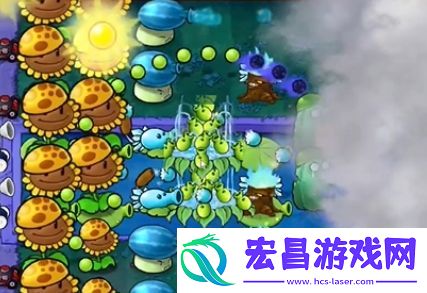 植物大战僵尸杂交版冒险模式第18关通关攻略