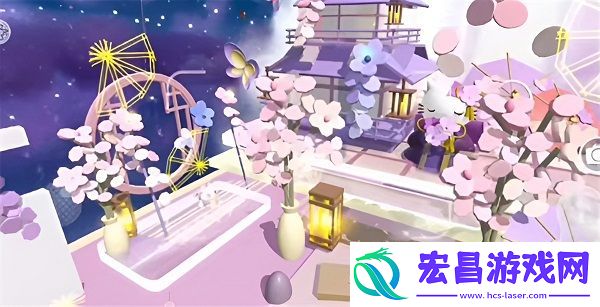 蛋仔派对打卡景点在哪里