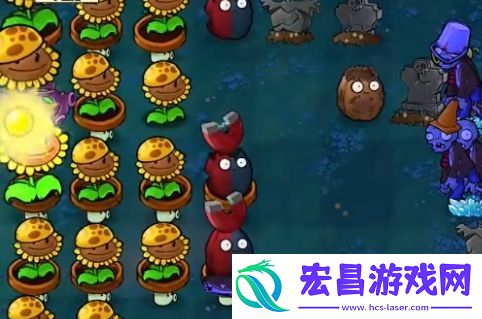 植物大战僵尸杂交版挑战模式第25关怎么过