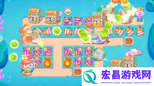 保卫萝卜4嗨钓度假岛第十一关怎么过