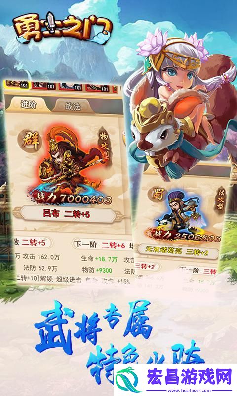 一夫当关万夫莫开勇士之门武将阵容揭秘
