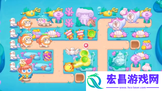 保卫萝卜4嗨钓度假岛第十一关怎么过