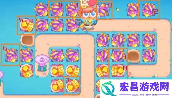 保卫萝卜4嗨钓度假岛第9关通关攻略