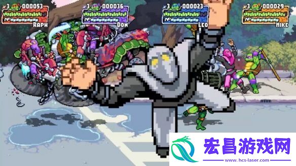 忍者神龟施莱德的复仇连招如何操作