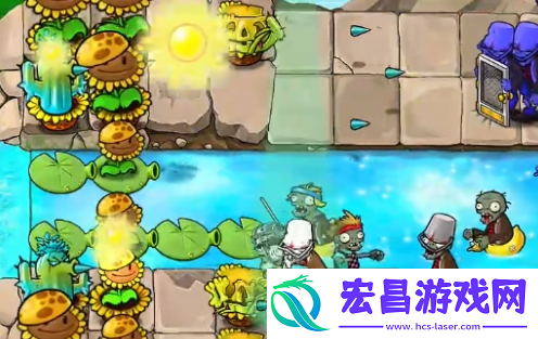 植物大战僵尸杂交版挑战模式第21关如何过