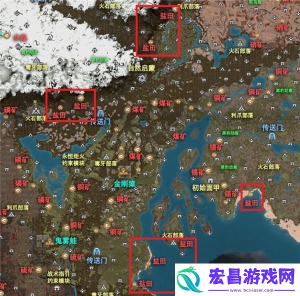 灵魂面甲盐矿位置