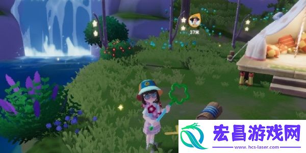 心动小镇抓萤火虫方法